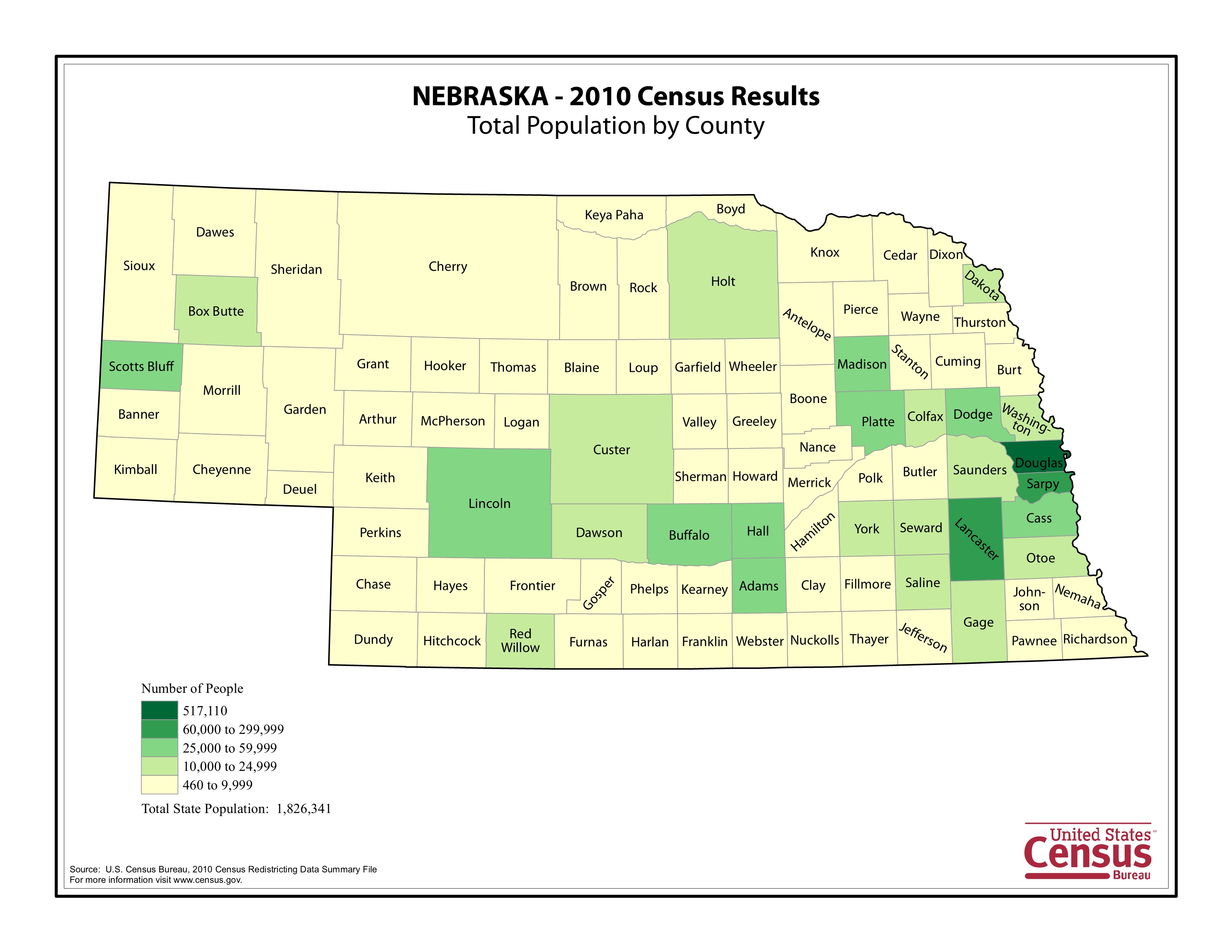 Afsa - Home > State > Interactive Map > Nebraska